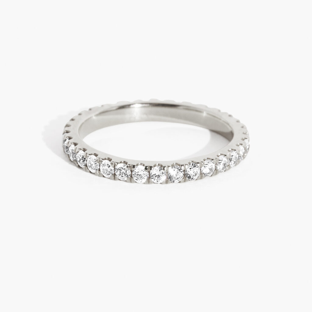 Eternity Band gold and Diamonds full band